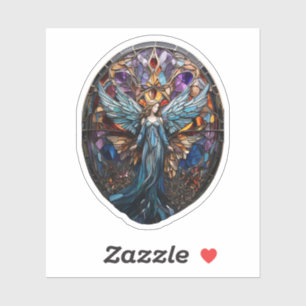 Glas in lood Angel Sticker