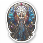 Glas in lood Angel Sticker (Voorkant)