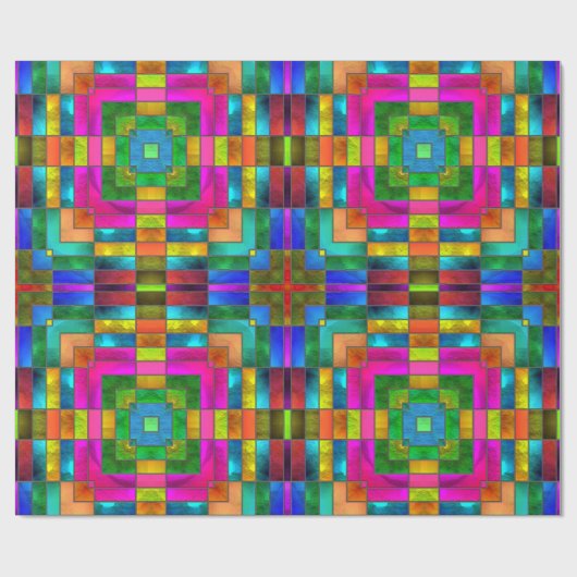 Glas in lood Art. 4 Verpakkingspapier Cadeaupapier (Vlak)