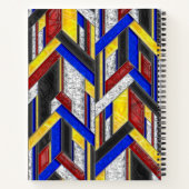 Glas in lood Art Deco Recept Notitieboek (Achterkant)