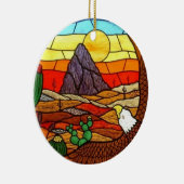 Glas in lood ART door David Smith Ornament 01 (Rechts)