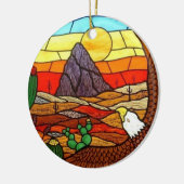 Glas in lood ART door David Smith Ornament 01 (Links)