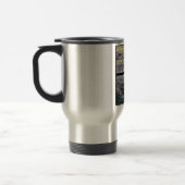 Glas in lood Art Nouveau Zee Scene Reisbeker (Links)