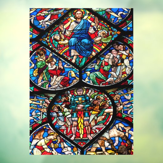 Glas in lood Art. Raamsticker (Vel 3)