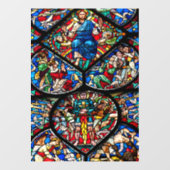 Glas in lood Art. Raamsticker (Vel)