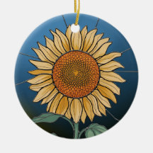 Glas in lood Art, SunFlower Glas in lood