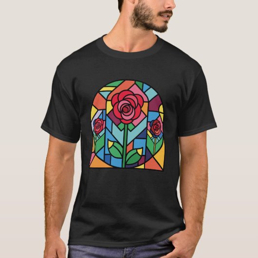 Glas in lood Art. T-shirt (Voorkant)