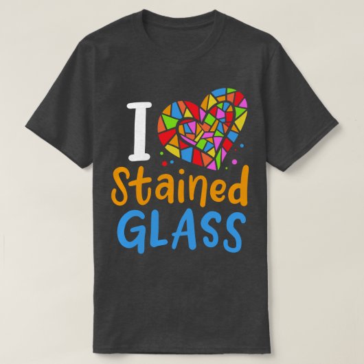 Glas in lood Art. T-shirt (Design voorkant)