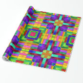 Glas in lood Artikel 7 Verpakkingspapier Cadeaupapier (Uitgerold)