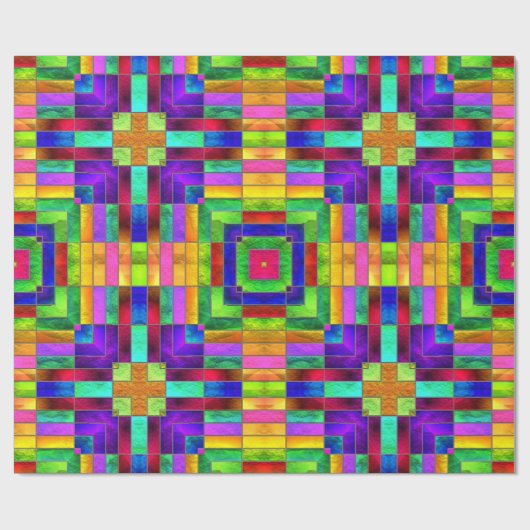 Glas in lood Artikel 7 Verpakkingspapier Cadeaupapier (Vlak)