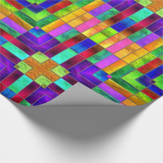 Glas in lood Artikel 7 Verpakkingspapier Cadeaupapier (Hoek)