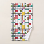 Glas in lood bad handdoek (Handdoek)