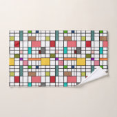 Glas in lood bad handdoek (Handdoek)