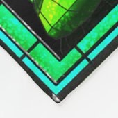 Glas in lood Basilisk Fleece Deken (Hoek)
