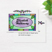 Glas in lood behuizing/Visitekaartje door SRF Visitekaartje (Bureau)