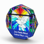 Glas in lood Bevestiging RCIA Heilige Geest Dove Fotoblokken (Rechts)