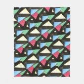 Glas in lood Big Pattern kerstgeblanket Fleece Deken (Voorkant)