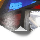 Glas in lood binnen het Nationaal Foto Afdruk (Hoek)