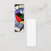 Glas in lood Birds Graphic Mini Visitekaartje (Voorkant / Achterkant)