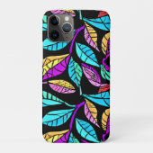 Glas-in-lood Bladeren Ontwerp Case-Mate iPhone Case (Achterkant)