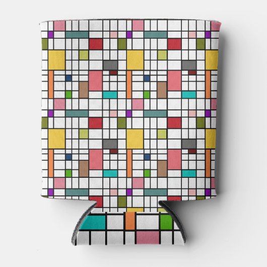 Glas in lood blikjeskoeler (Voorkant)