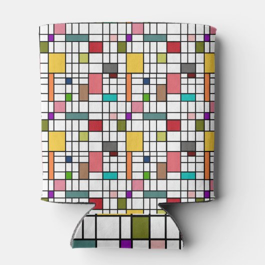 Glas in lood blikjeskoeler (Achterkant)