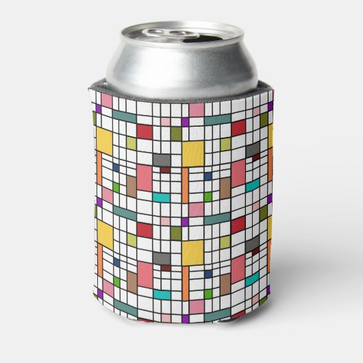 Glas in lood blikjeskoeler (Blikje Achterkant)