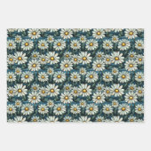 Glas in lood Bloembloem Kleurrijk Inpakpapier Vel (Voorkant 2)