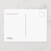 Glas in lood Bloempot Acryl Kunstwerk Briefkaart (Achterkant)