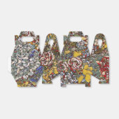 Glas in lood Botanische Bloemen Bedankdoosjes (Uitgevouwen)