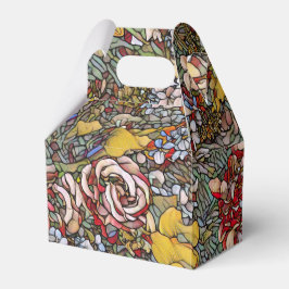 Glas in lood Botanische Bloemen Bedankdoosjes