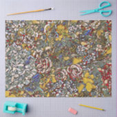 Glas in lood Botanische Bloemen Tissuepapier (Craft)