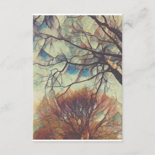 Glas in lood Branches Kaart