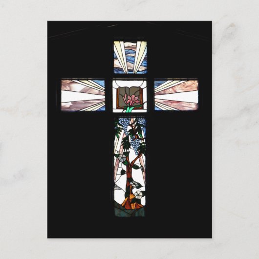 GLAS IN LOOD - BRIEFKAART (Voorkant)