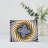 Glas in lood briefkaart (Staand voorkant)