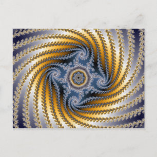 Glas in lood briefkaart