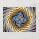 Glas in lood briefkaart (Voorkant)