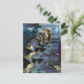 Glas in lood Briefkaart (Staand voorkant)