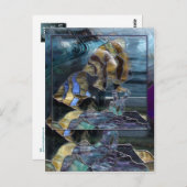 Glas in lood Briefkaart (Voorkant / Achterkant)