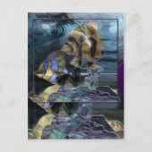 Glas in lood Briefkaart (Voorkant)