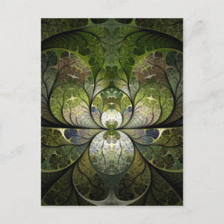 Glas in lood briefkaart