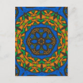 Glas in lood briefkaart (Voorkant)