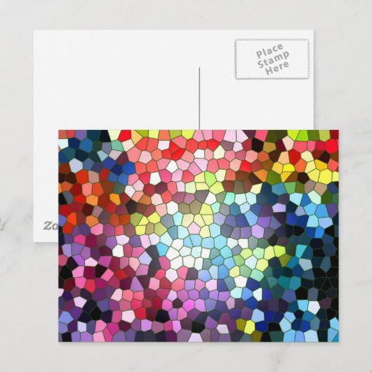 Glas in lood Briefkaart (Voorkant / Achterkant)