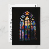 Glas in lood briefkaart (Voorkant / Achterkant)