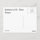 Glas in lood briefkaart (Achterkant)