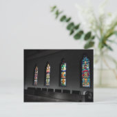 Glas in lood briefkaart (Staand voorkant)