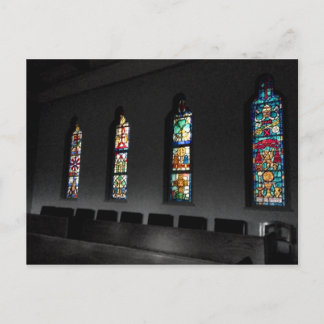 Glas in lood briefkaart