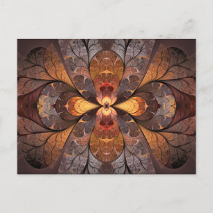 Glas in lood briefkaart