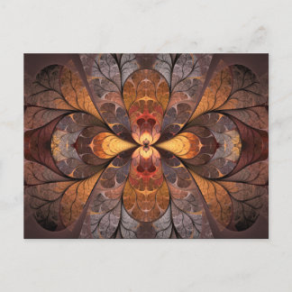 Glas in lood briefkaart