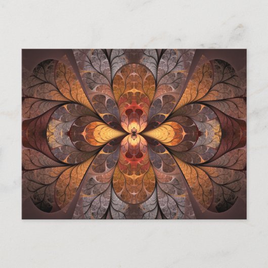 Glas in lood briefkaart (Voorkant)